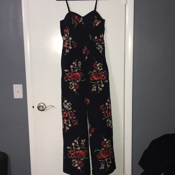 Band of Gypsies Pants - Band of Gypsies Floral Jumpsuit